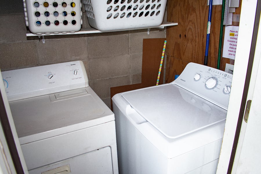 In-unit full-size Washer and Dryer