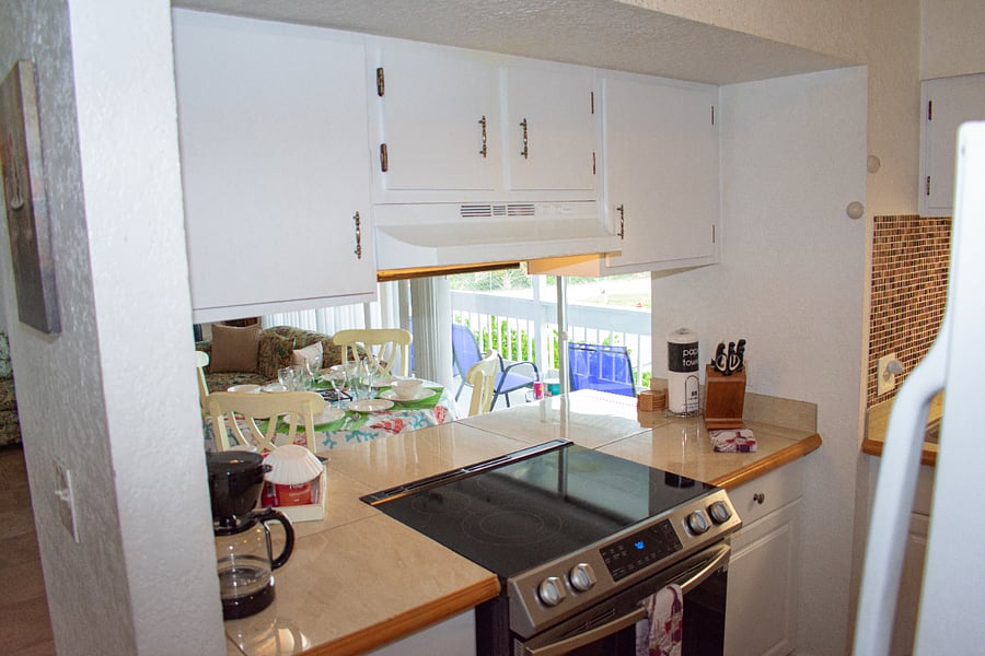 Fully stocked Kitchen with durable cookware sets, and additional utensils, tools and supplies