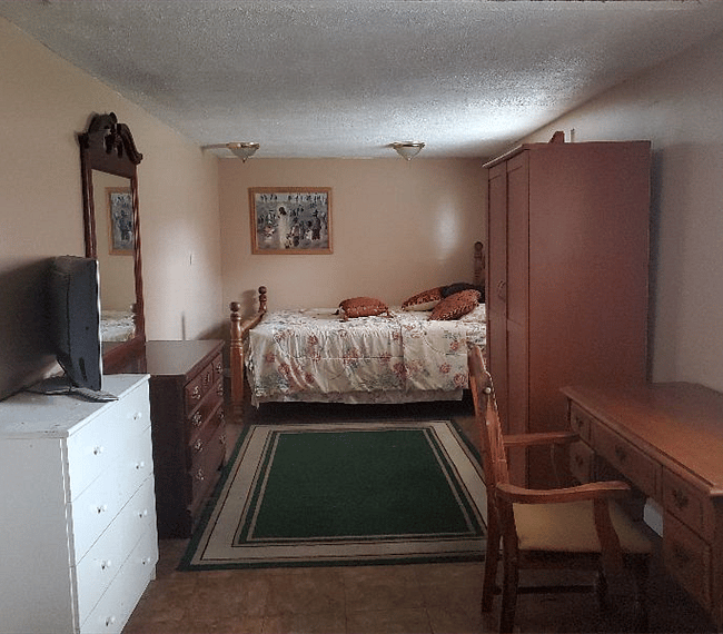 Bright & Spacious bedroom with ample storage