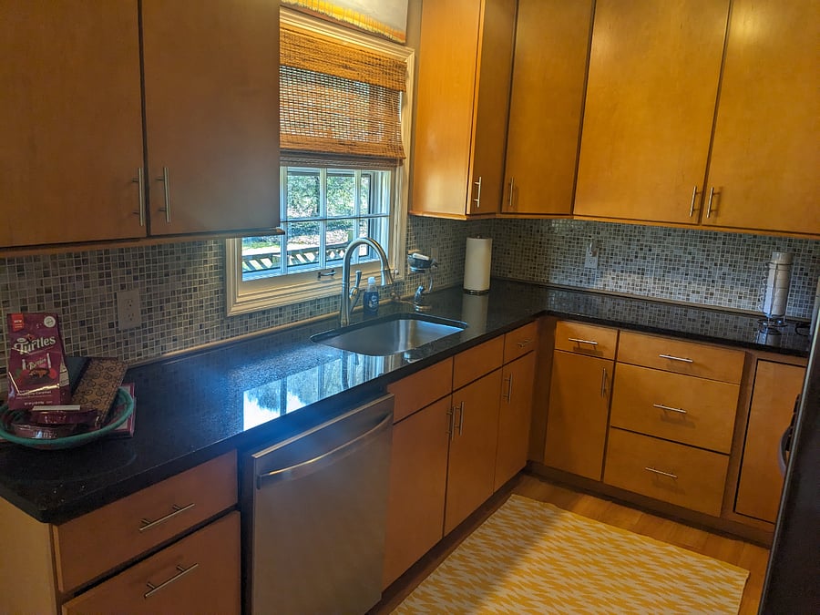 Well-stocked kitchen