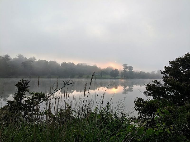 Beaver Lake is just a 2 mile drive and can be walked around with ease in 35 minutes.