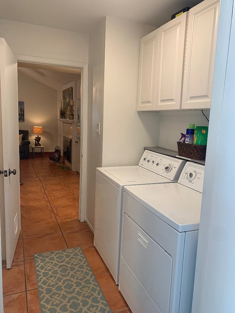 Mud/Laundry room next to the kitchen.