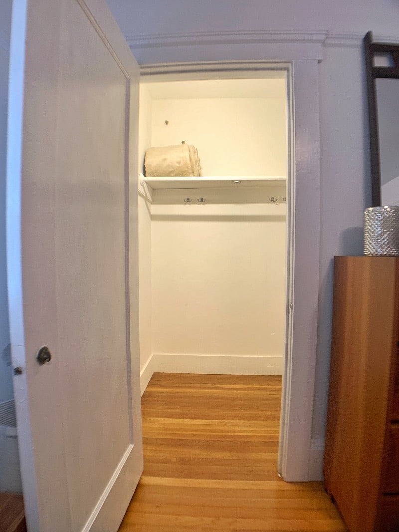Bedroom 1 walk in closet