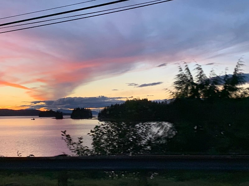 Ketchikan sunset!