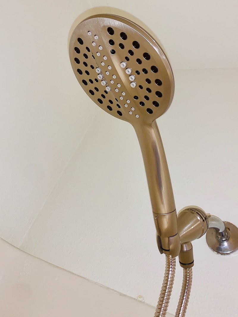 Master suite showerhead!