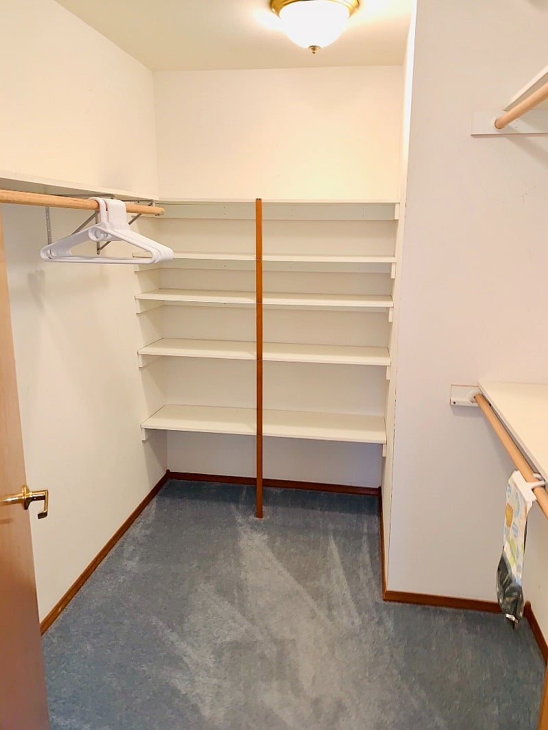 Master suite closet!