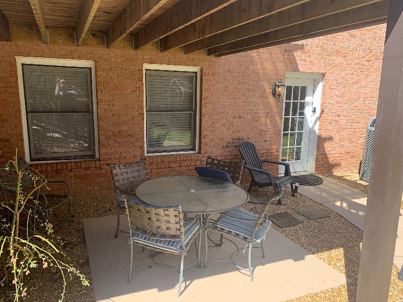 private patio