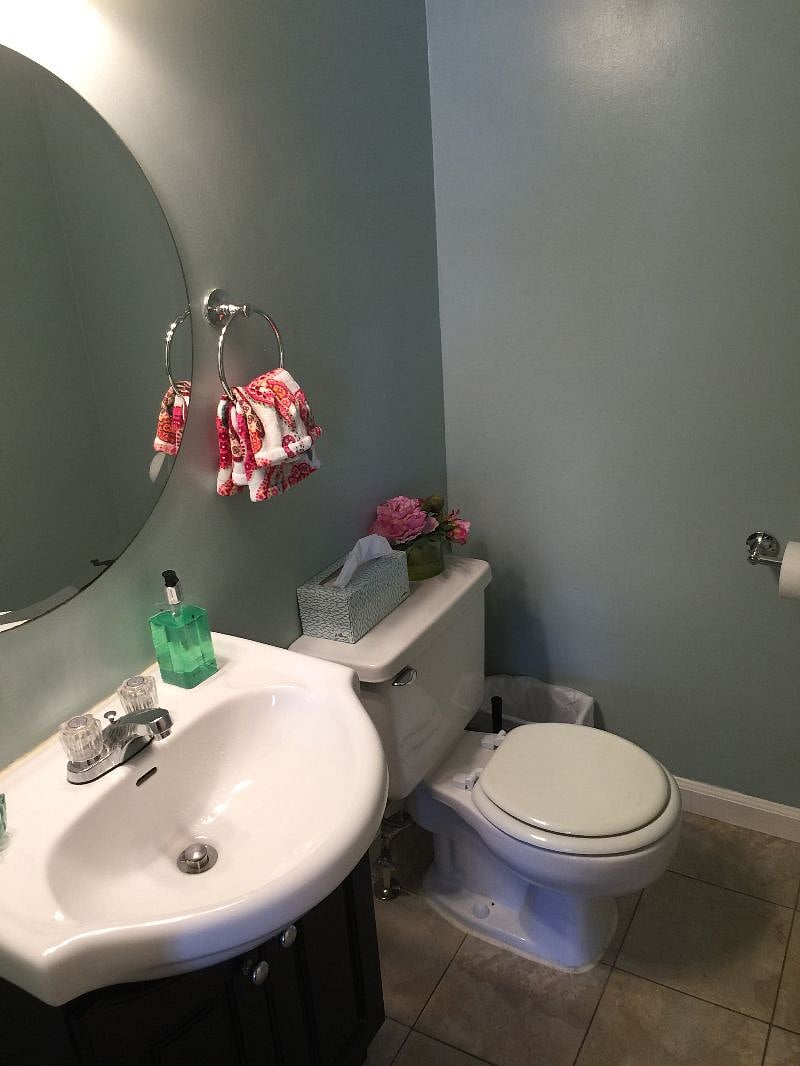 Half bath downstairs