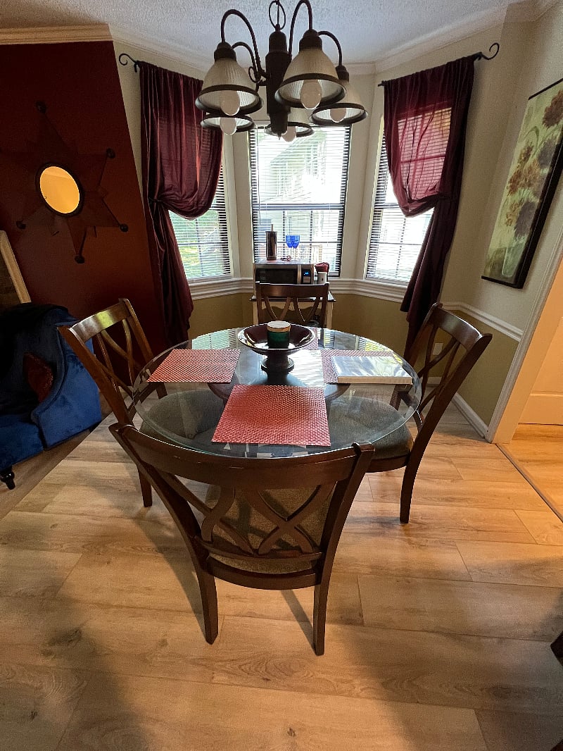 THE DINING ROOM.