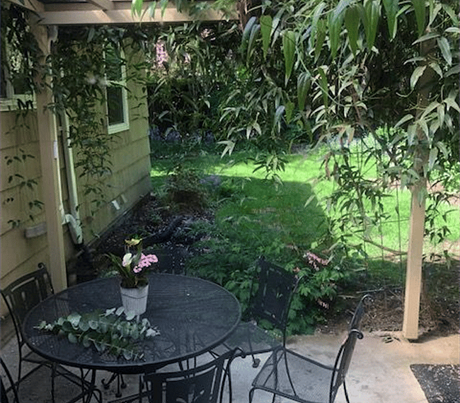 Cozy and sweet patio