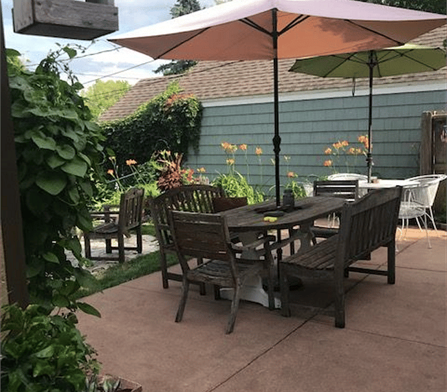 Back yard