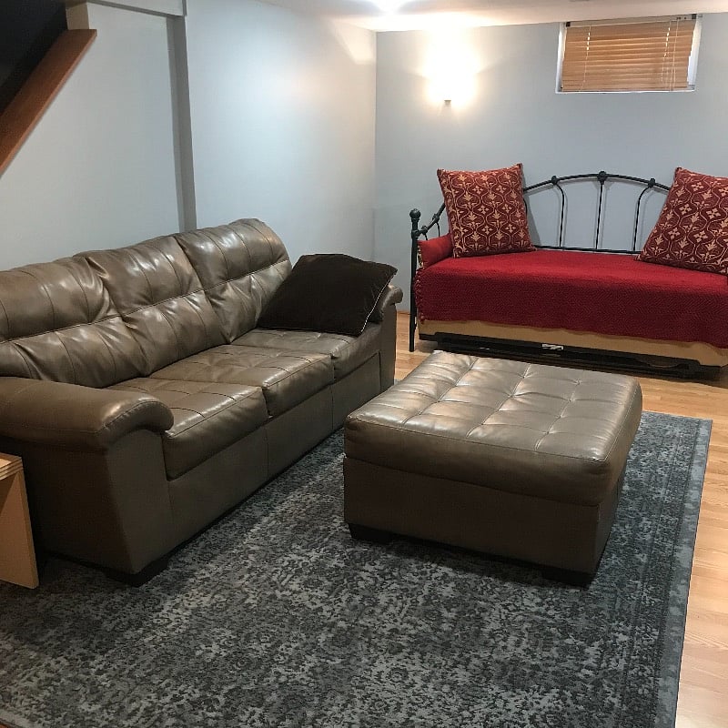 Renters living room