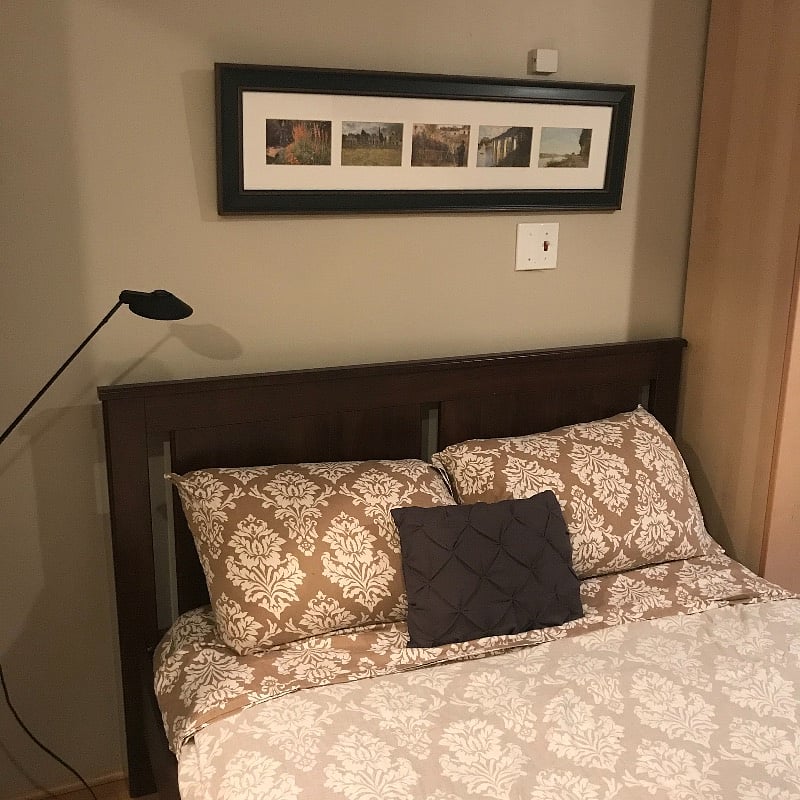 Renters bedroom
