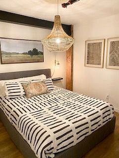 unit 3 bedroom with queen size bed and under bed storage