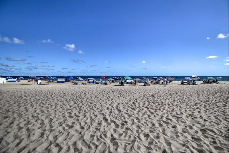 25.Stroll down to the beach and get your share of sun.