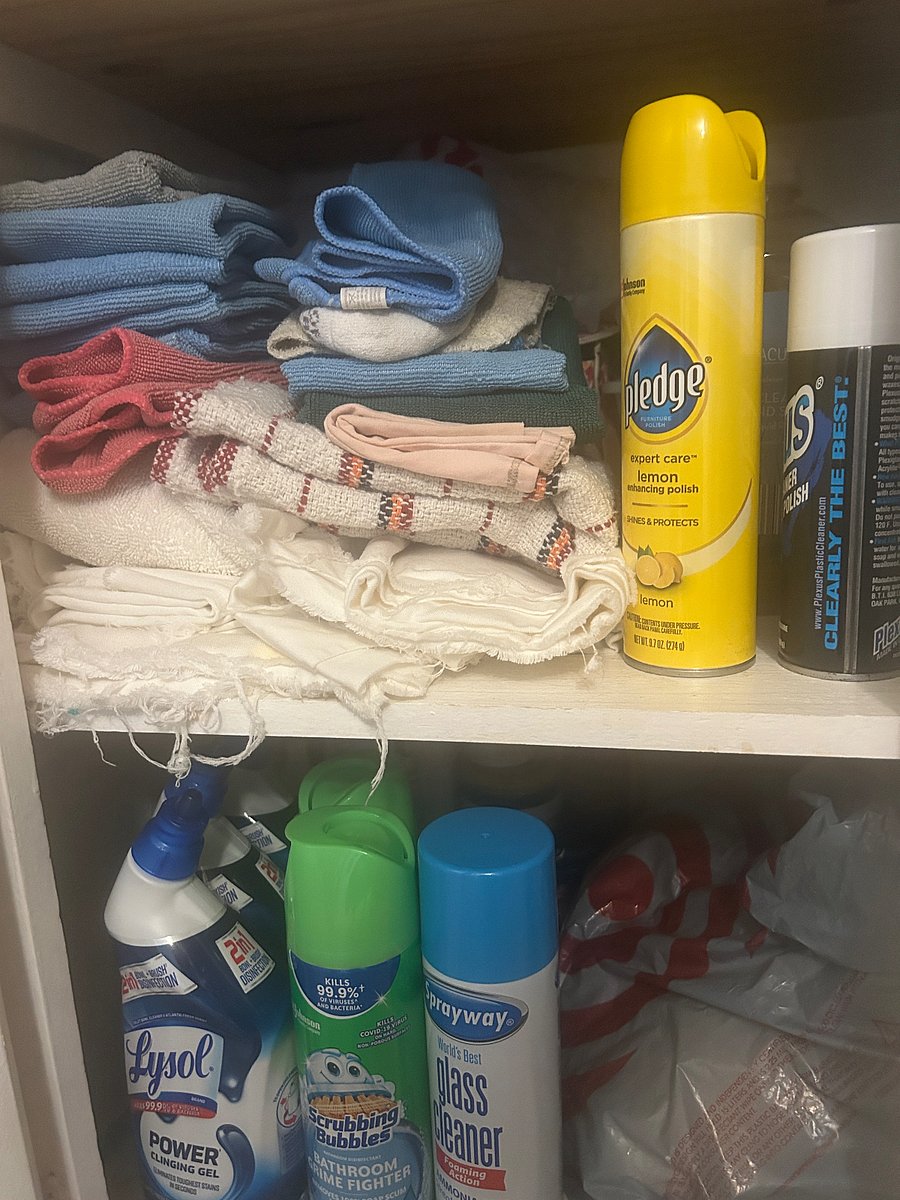 Cleaning supplies
