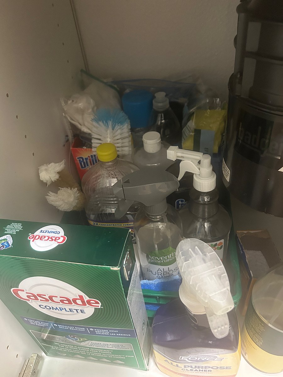 Cleaning supplies
