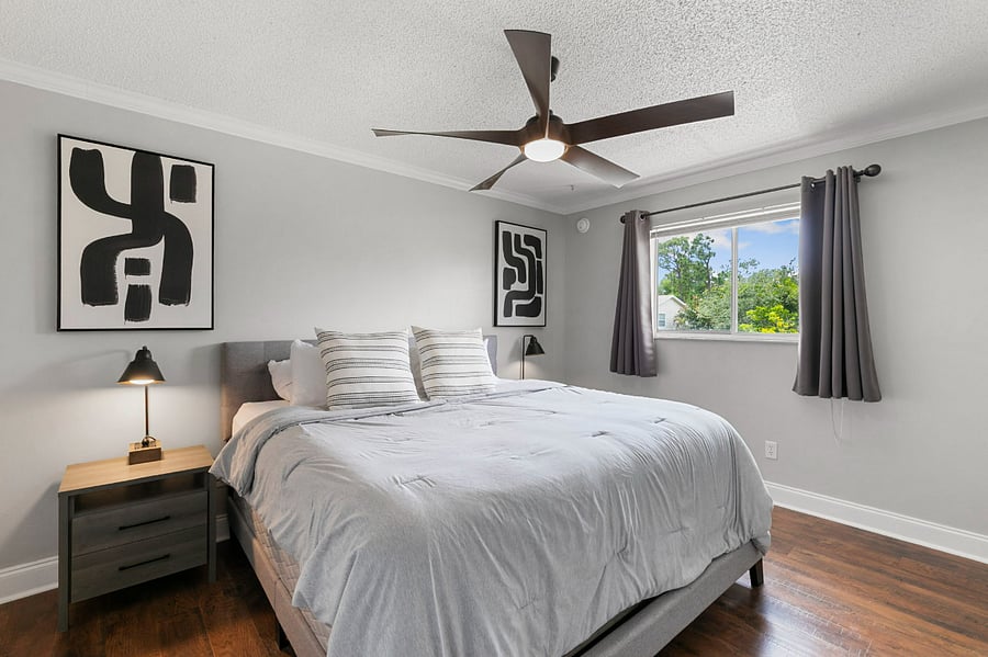 Master Bedroom & View