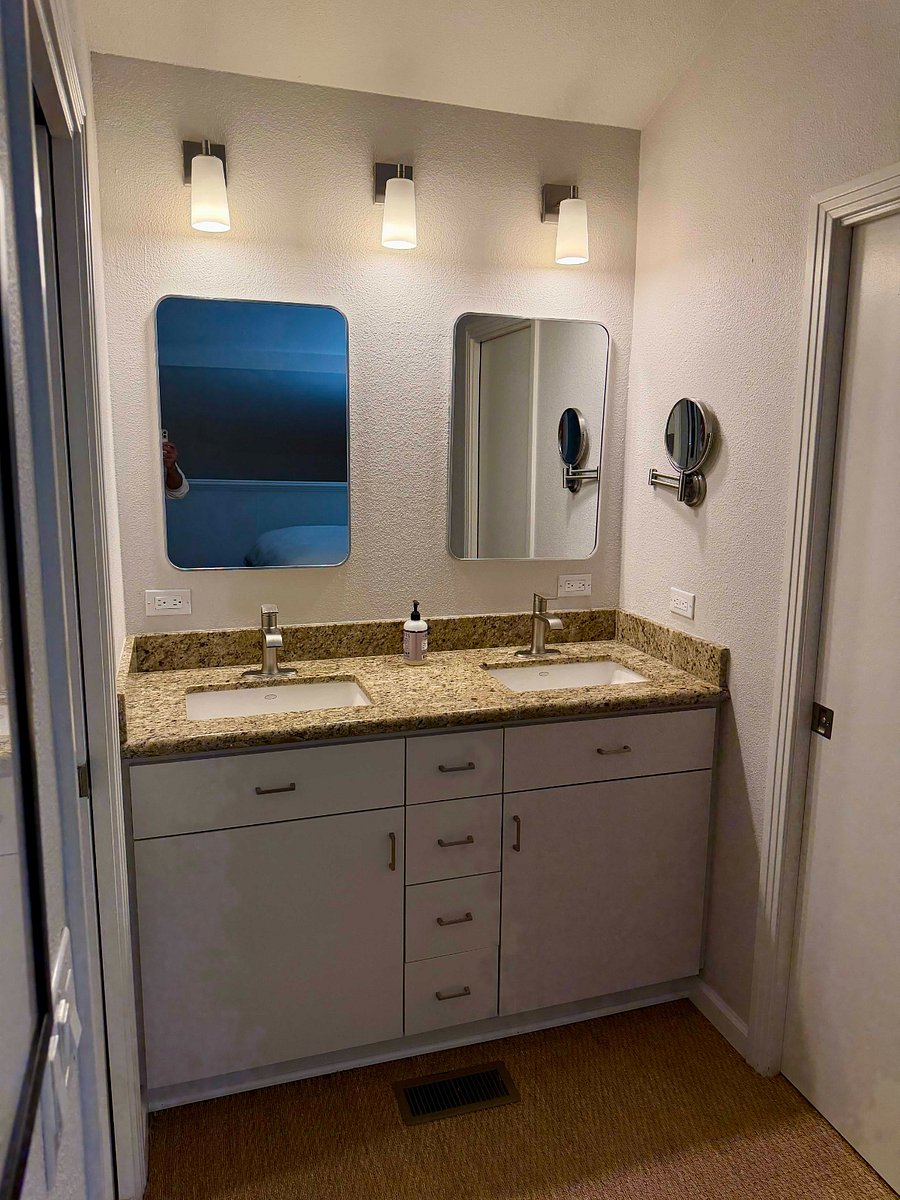 Dual sink and vanity