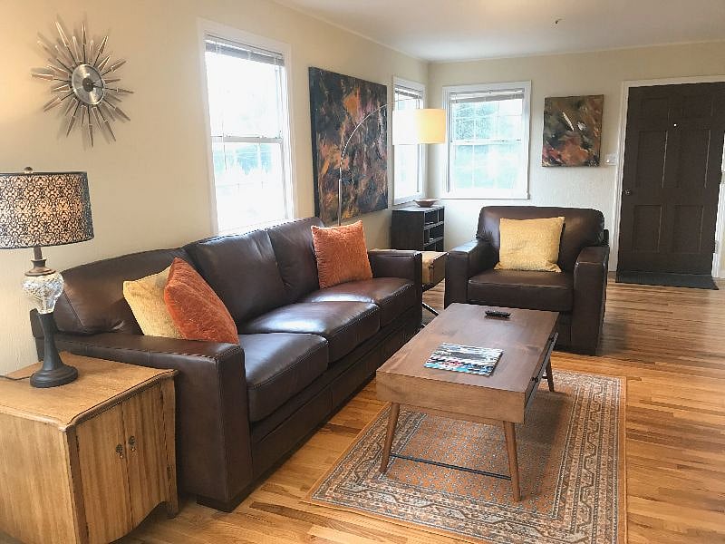 Beautiful comfortable Italian leather furniture
