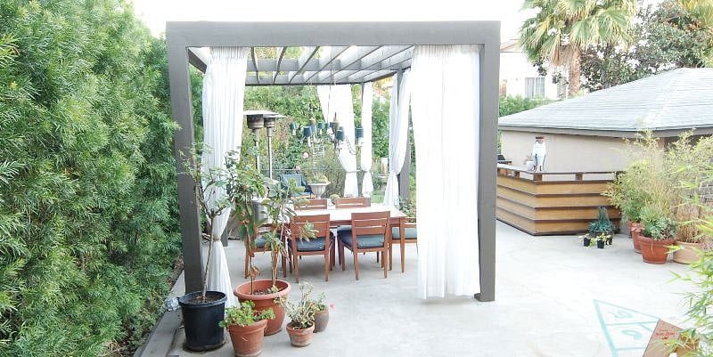 View from the back door