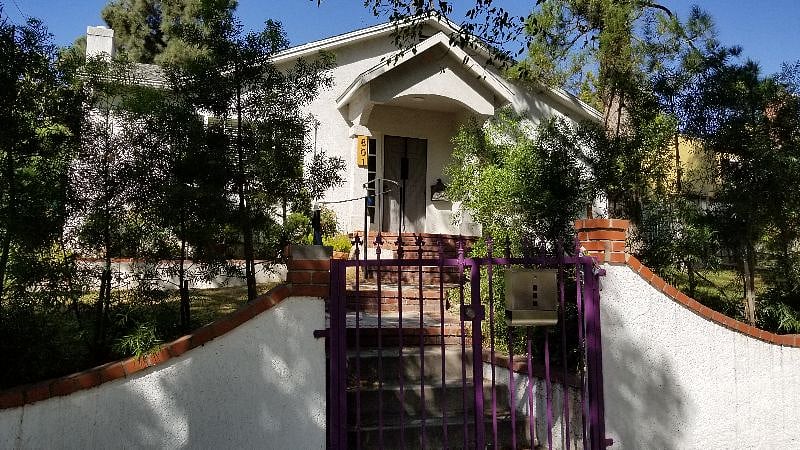 Front of the house