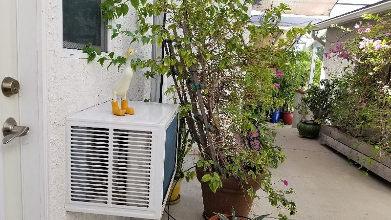Own Heat and A/C unit. Garden like entrance.