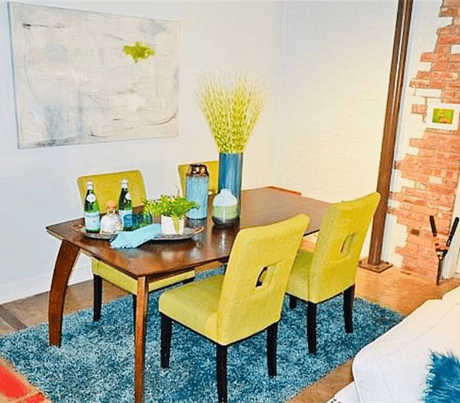 Dining table for 4