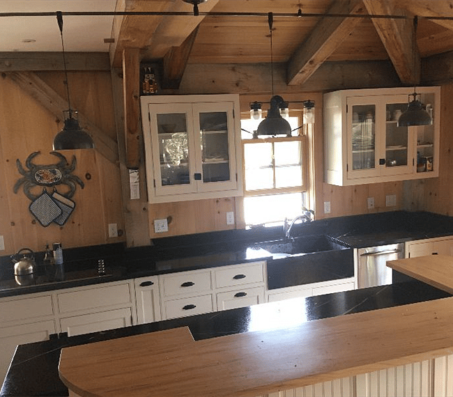 Fully stocked kitchen with updated appliances