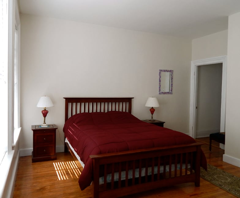 Front bedroom with Queen bed
