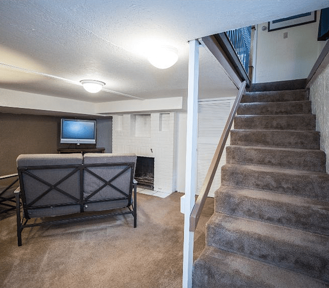 Lower level family room