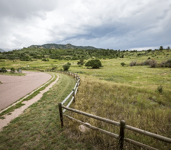 Many miles if hiking or mountain biking just out the back of the property.