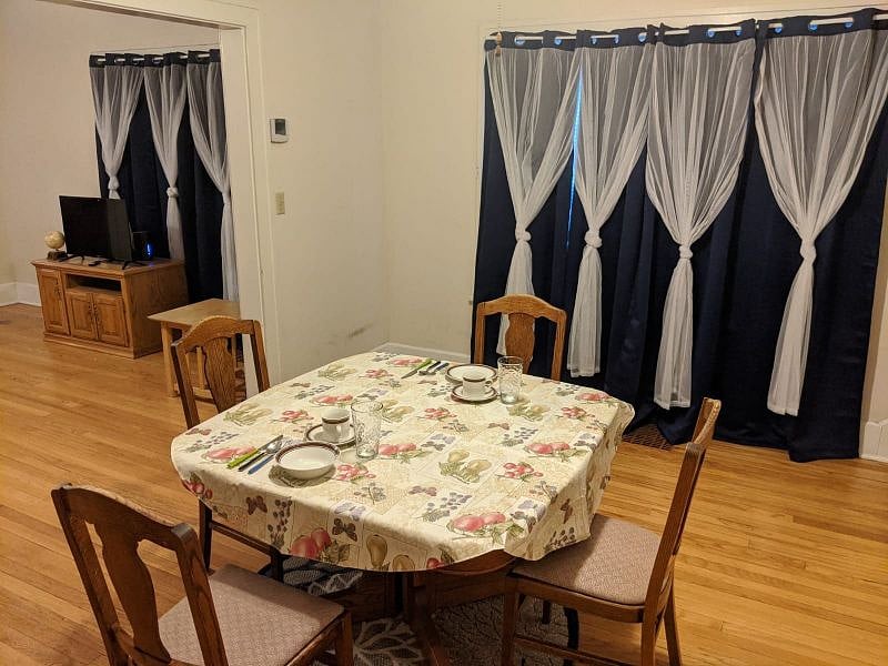 Dining room table.