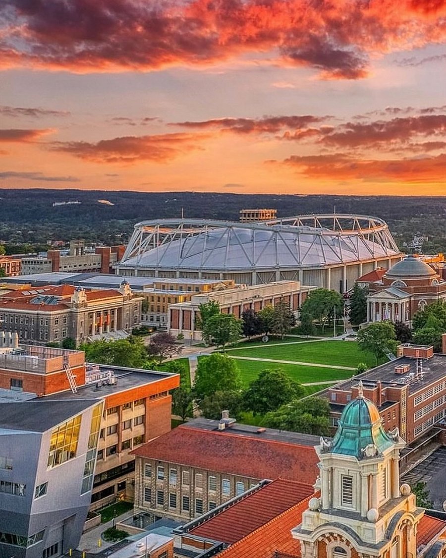 Syracuse University skyline