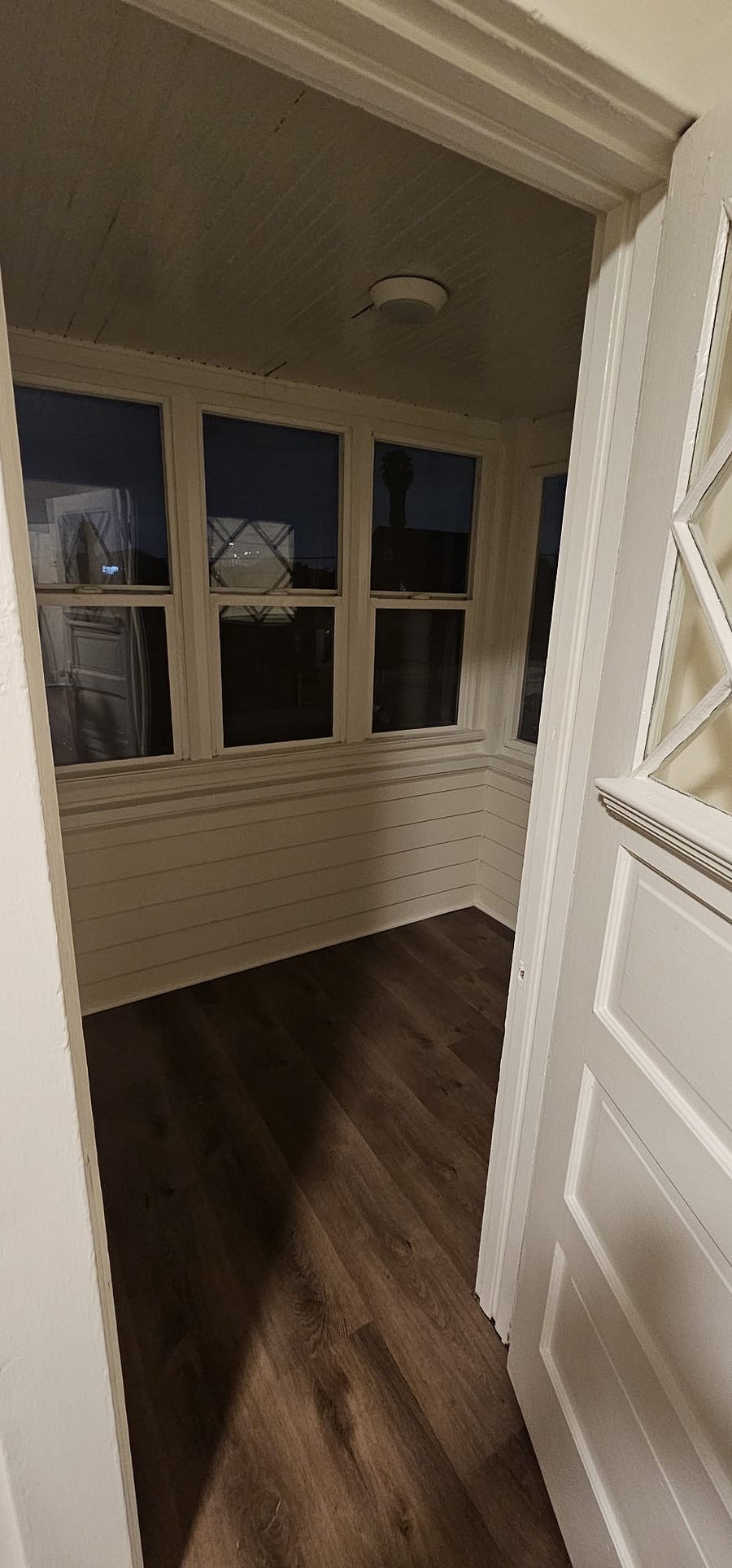 Extra storage space or sitting space.