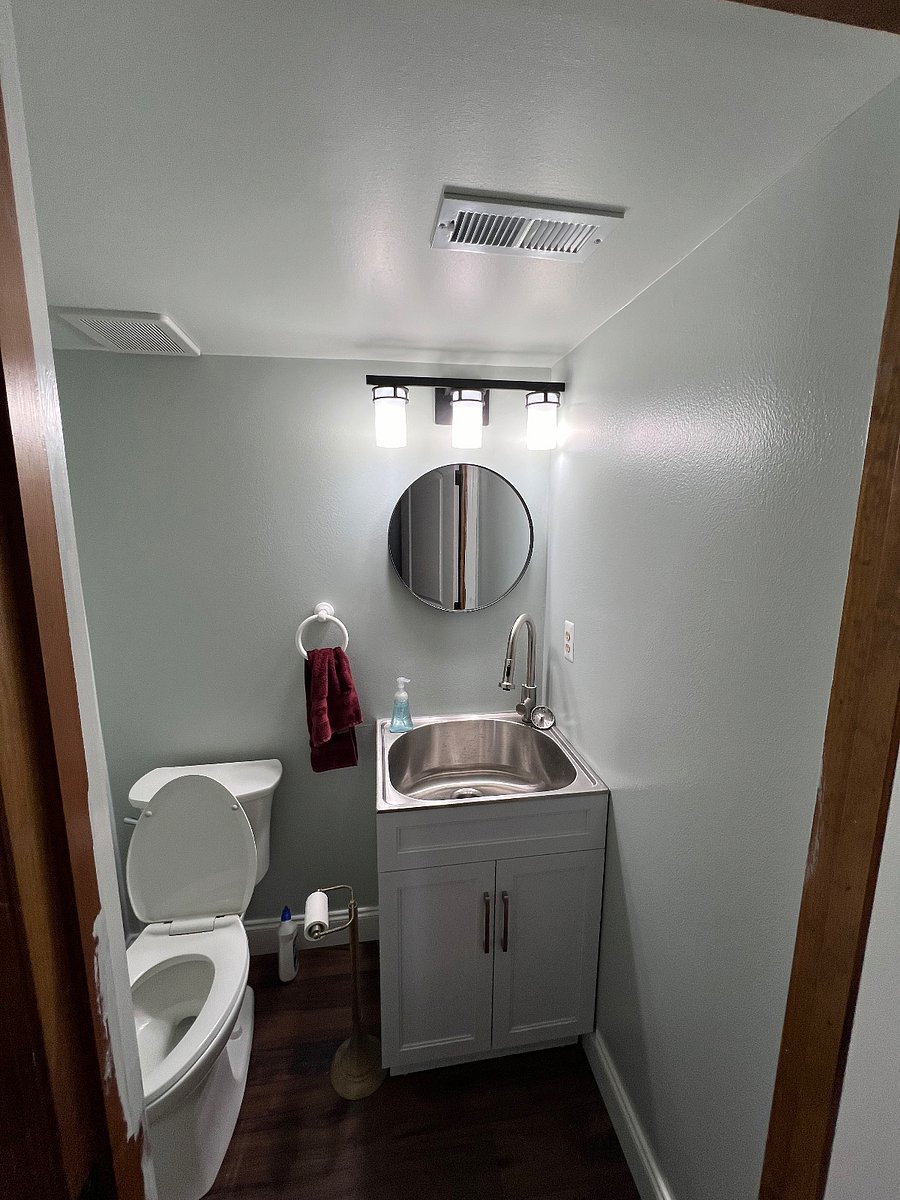 Downstairs Half bath