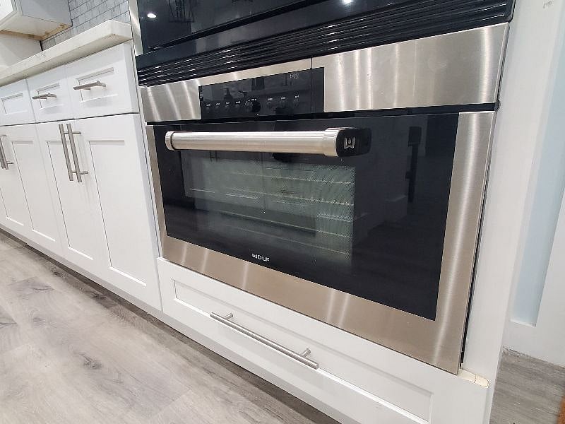 On bottom is a "Wolf Convection Oven". This one does it all and is the most used appliance by those who own Wolf appliances. Give it a shot!