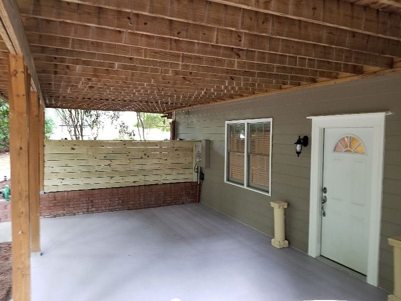 Private Deck outside the Suite entrance.  