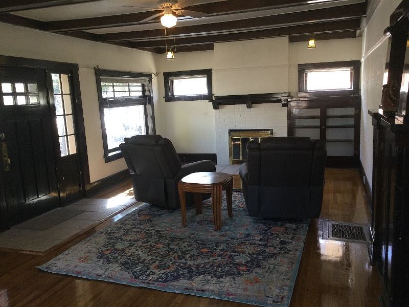 Living Room with Smart TV