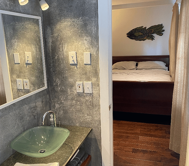 Spa-like bathroom