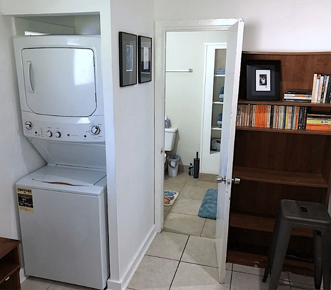 New washer/dryer.