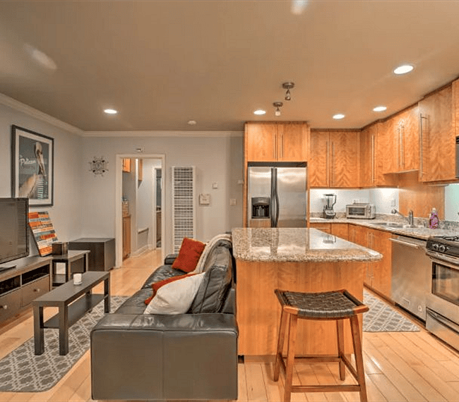 Beautiful wood flooring