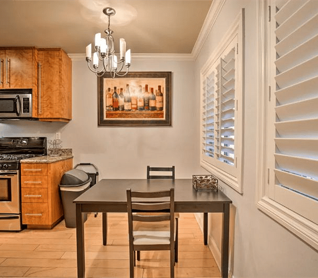 Dining area