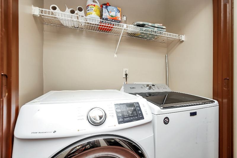 Washer Dryer on premises