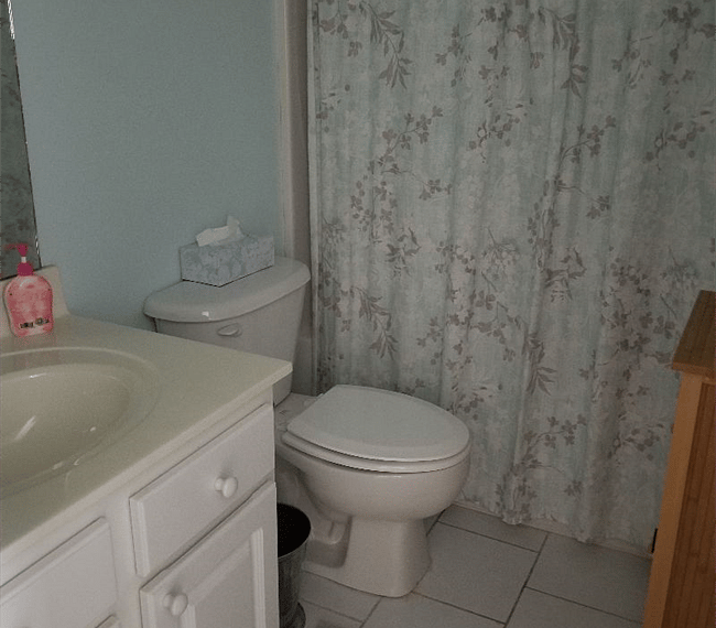Hall bath