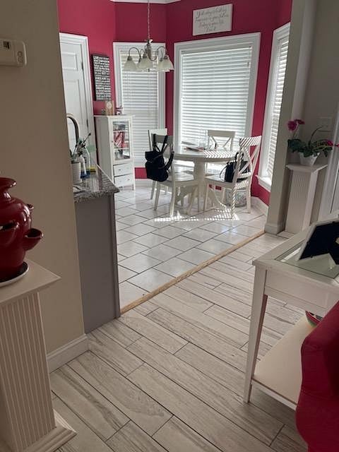 Breakfast area