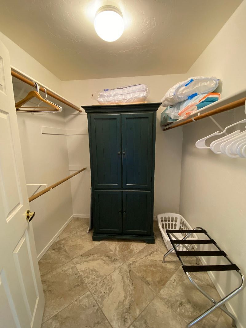 Unit A Lg Walk in closet & storage.