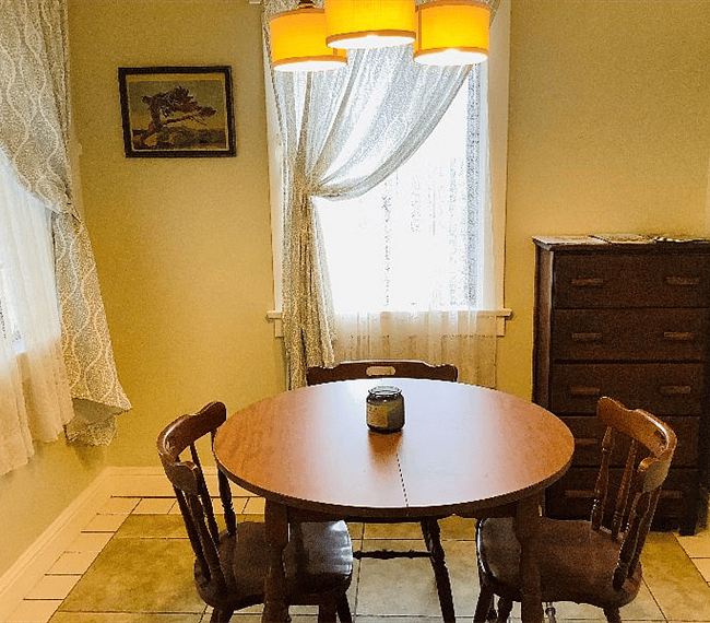 Dining area