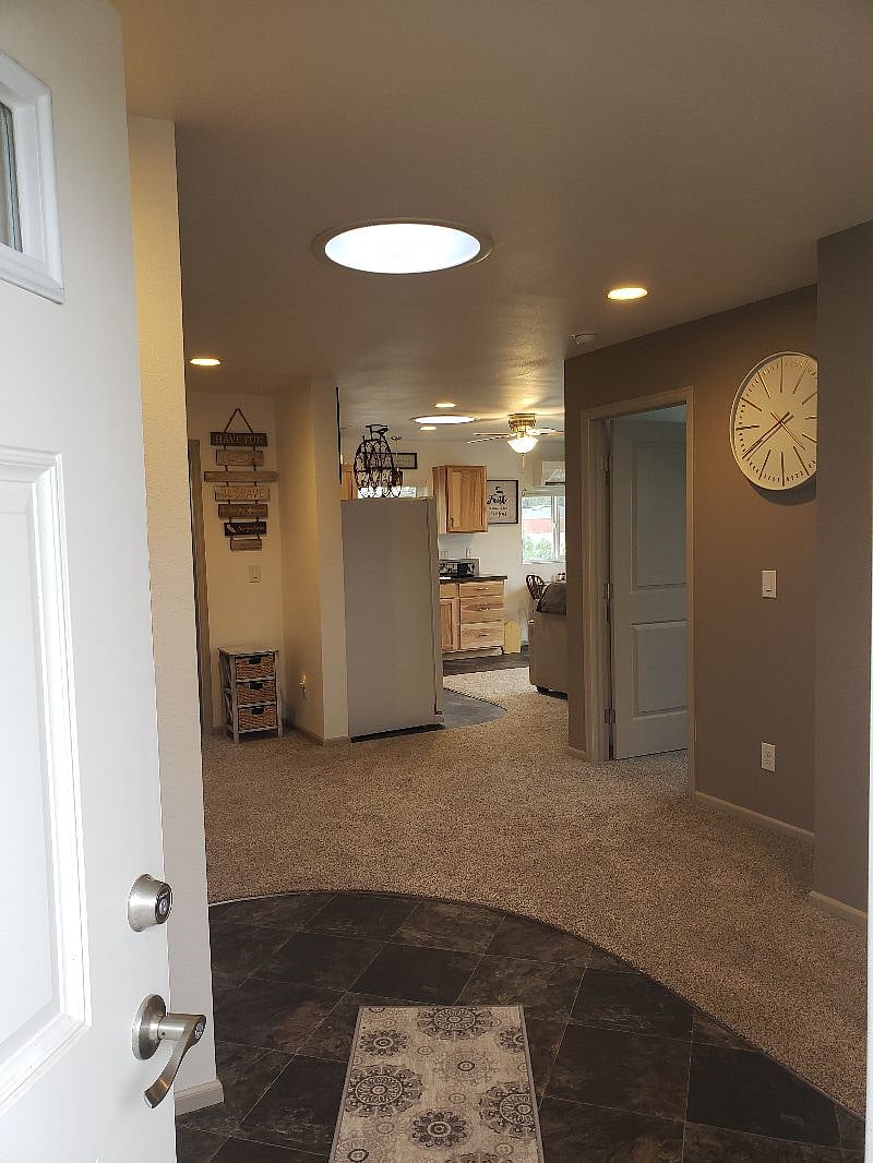 A nice view as you enter your cozy home...It just doesn't get any better...You need to pamper yourself...You deserve a place like this...Safe, secure, clean, solid and toxic free cleaning.