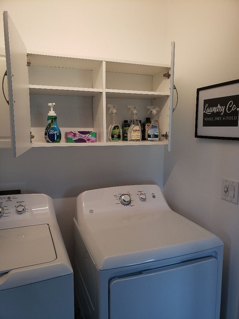 Washer & Dryer OF COURSE...